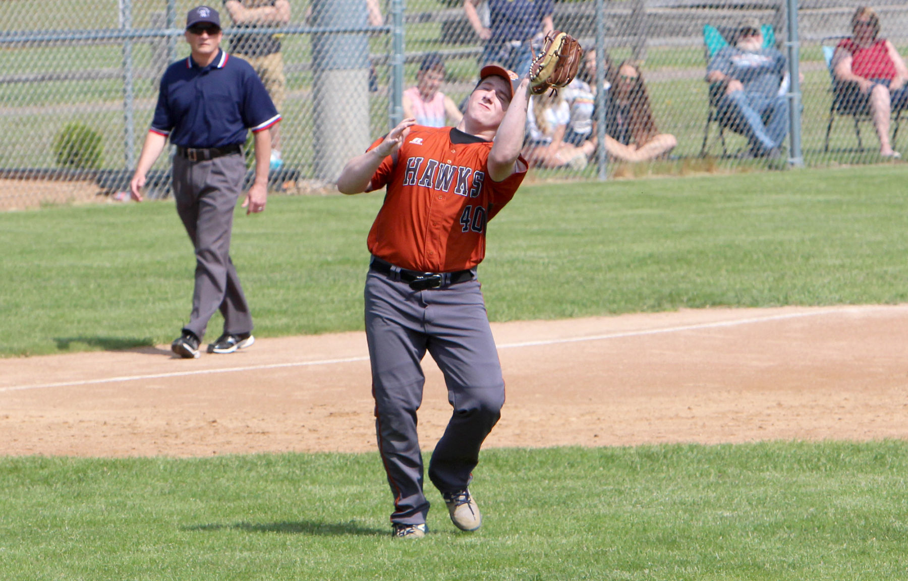 Bloomer baseball vs Cumberland at Casper Park 6-4-19